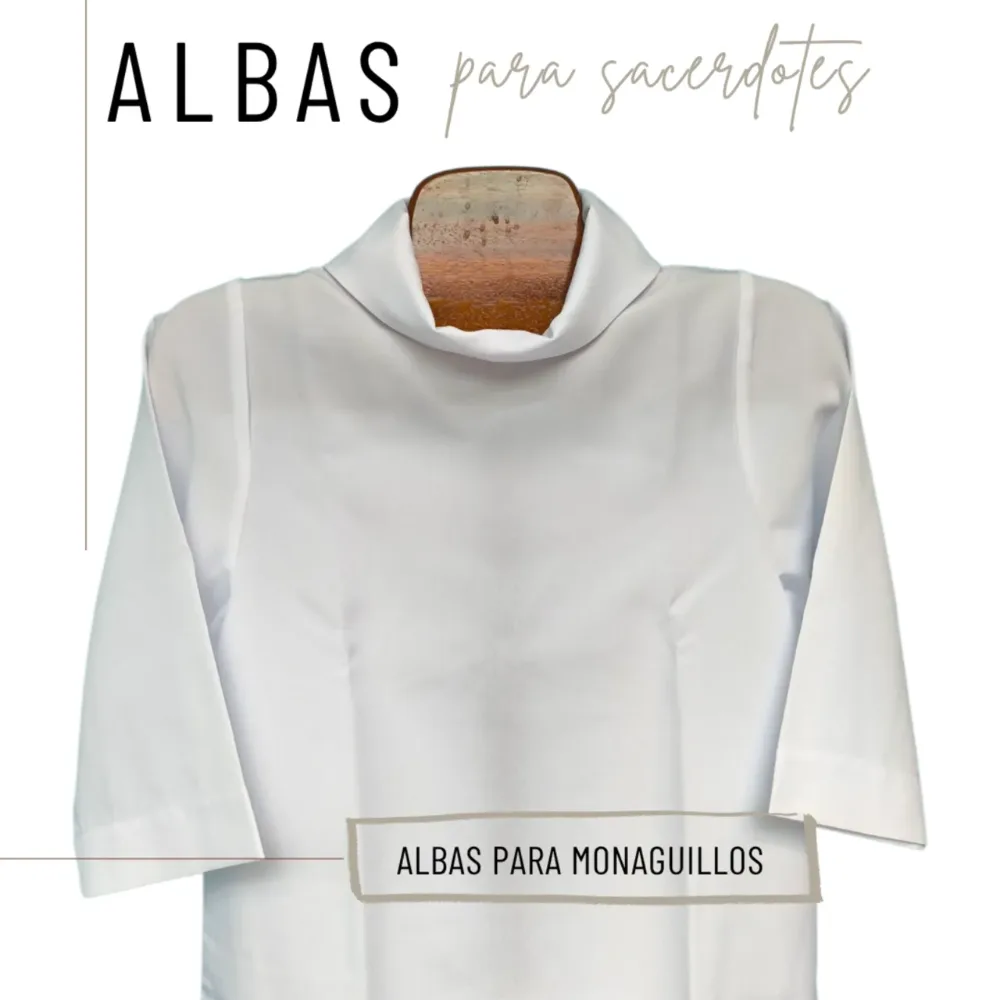 ALBAS PARA MONAGUILLO