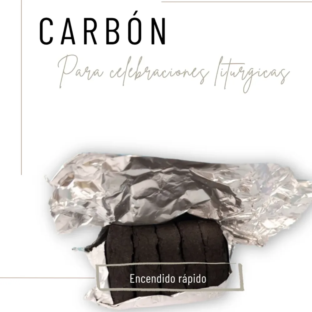 CARBÓN USO LITÚRGICO