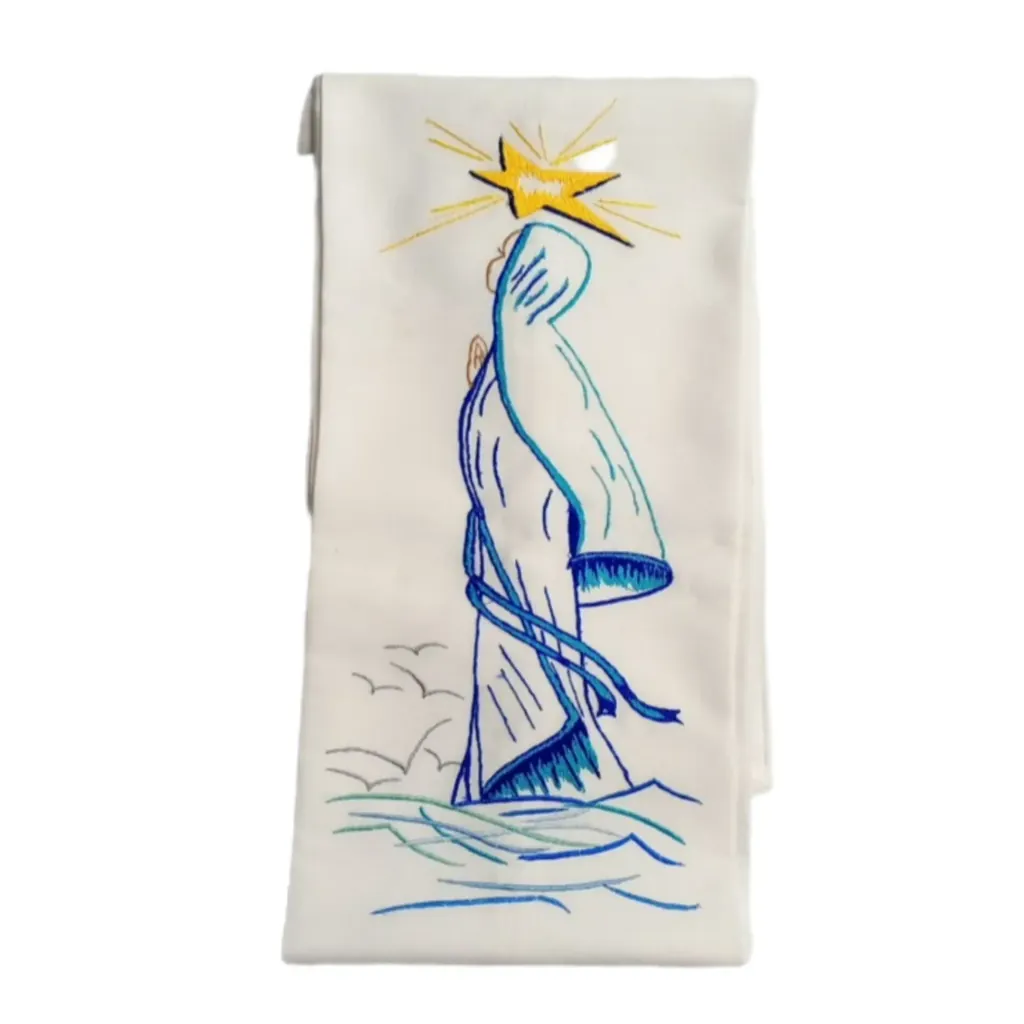 ESTOLA SILUETA DE LA VIRGEN