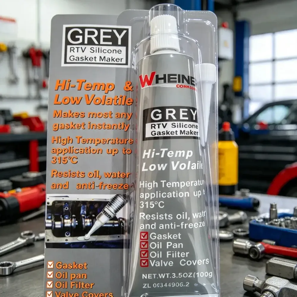 Silicón gris