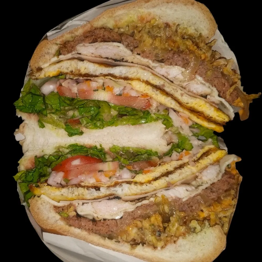 HAMBURGUESA MIXTA