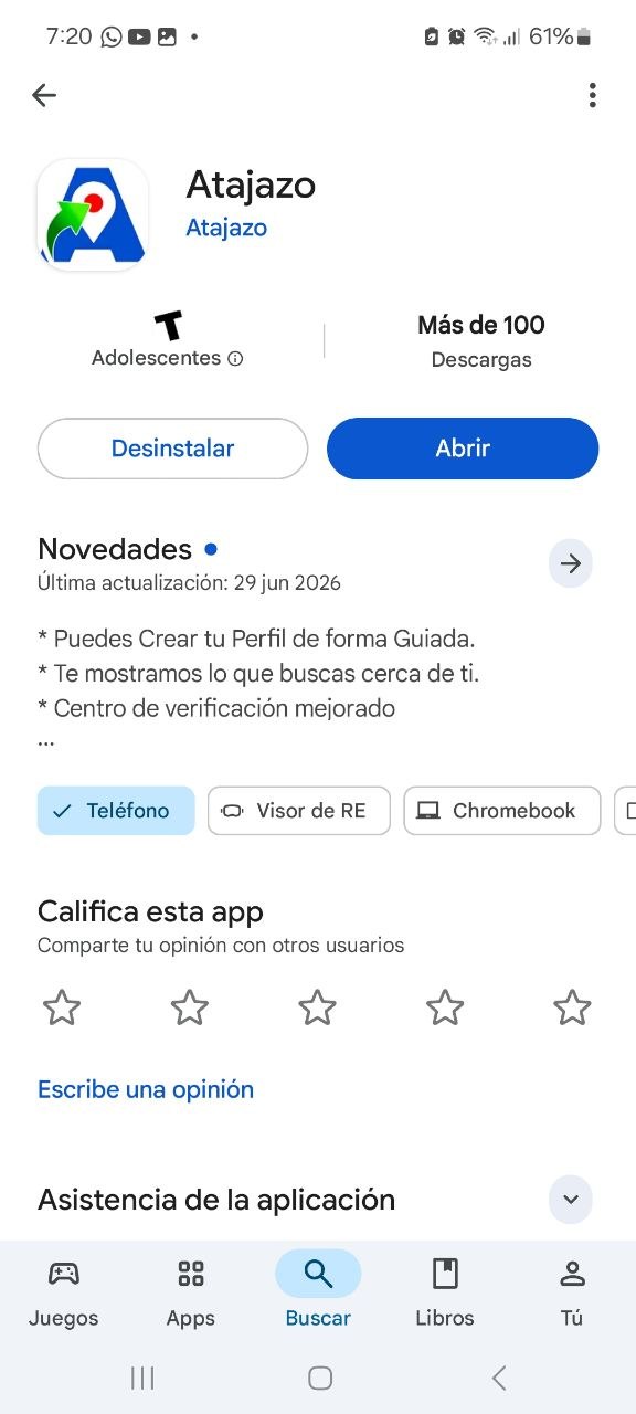 Descarga Atajazo en Google Play