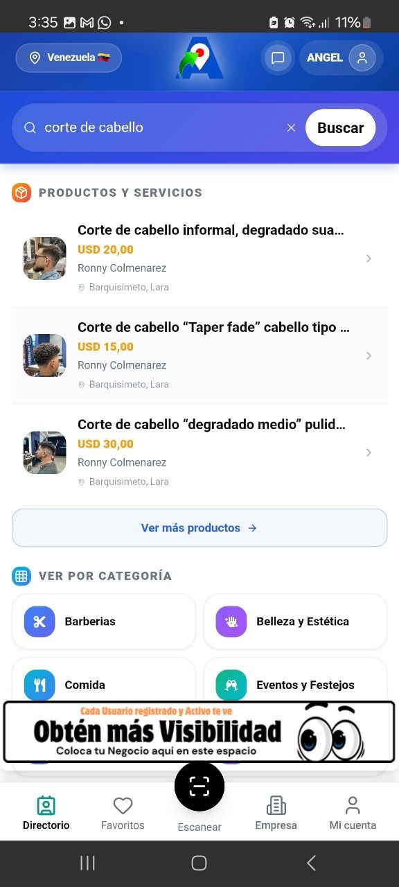 Búsqueda en Atajazo